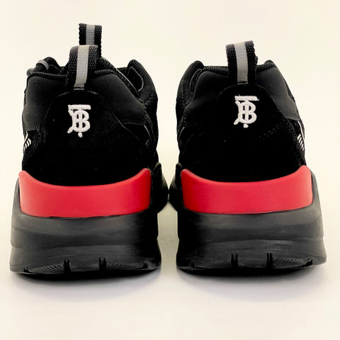 Burberry Sued and Mesh 'Black Bright Red' | EU M 43 / US M 10