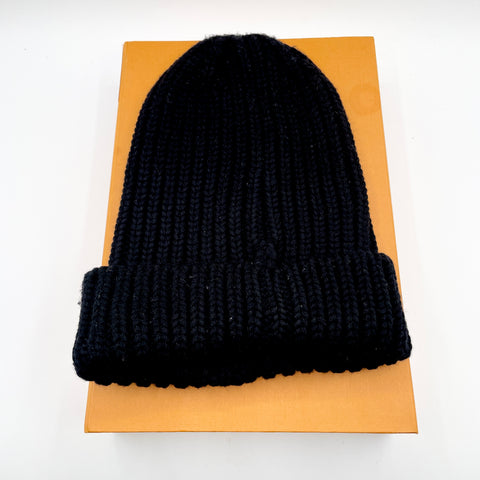 Louis Vuitton Beanie 'Only LV Black Wool' | One Size