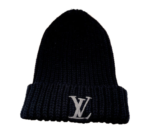 Louis Vuitton Beanie 'Only LV Black Wool' | One Size