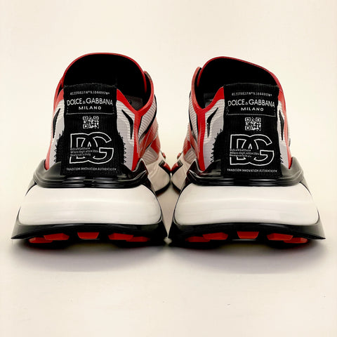 Dolce & Gabbana Fast Sneaker 'White Black Red' | EU M 42.5 / US M 9.5