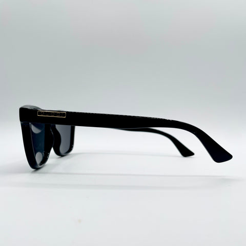 Gucci Square Acetate Sunglass 'Black' | One Size