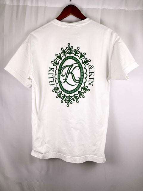 Kith Pocket Tee 'K&K Floral White' | US M X-Small