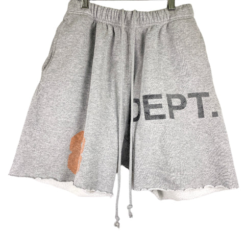 Gallery Dept Sweatshort 'Wide-Leg Printed Grey' | US M Medium