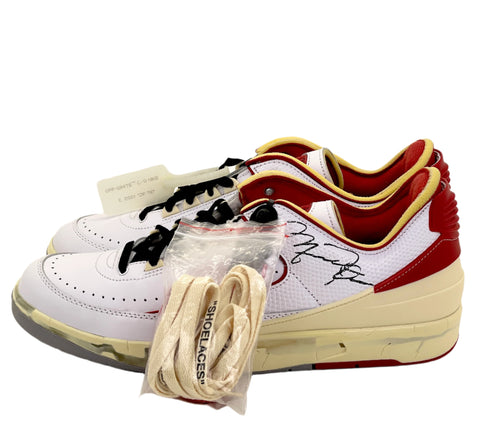 Air Jordan 2 Retro Low SP 'Off White White Red (2021)' | US M 12.5