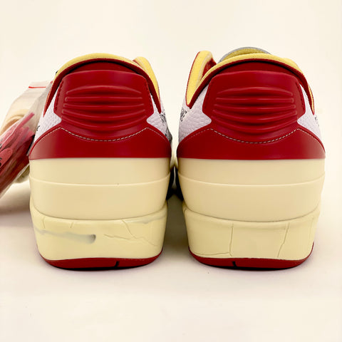 Air Jordan 2 Retro Low SP 'Off White White Red (2021)' | US M 12.5