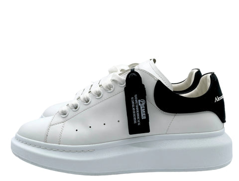 Alexander McQueen Oversized 'Rubber Black Heel Top White Black' EU M 41 / US M 8