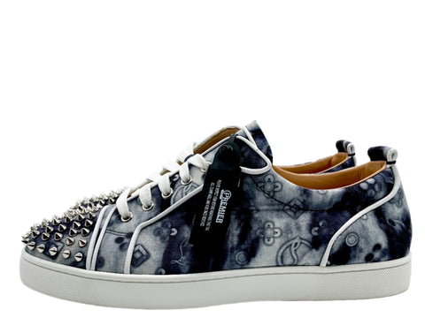 Christian Louboutin Junior Spike Low 'Denim Blue' | EU M 43.5 / US M 10.5