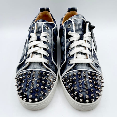 Christian Louboutin Junior Spike Low 'Denim Blue' | EU M 43.5 / US M 10.5