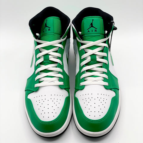Air Jordan 1 Retro Mid 'Lucky Green (2023)' | US M 14