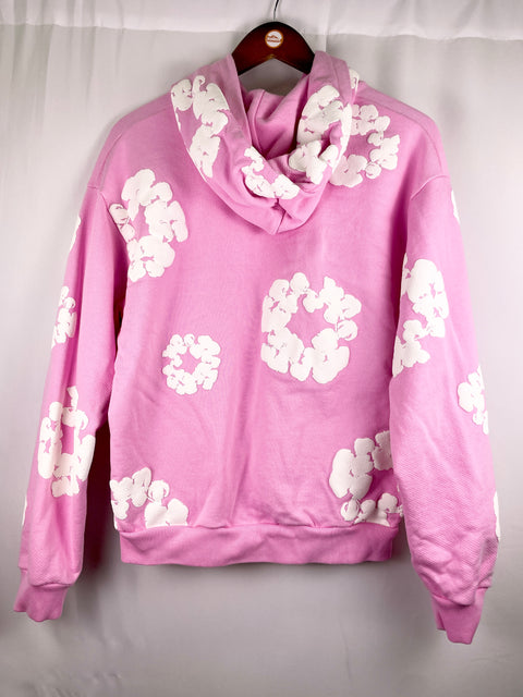 Denim Tears Hoodie 'The Cotton Wreath Powder Pink' | US M Medium