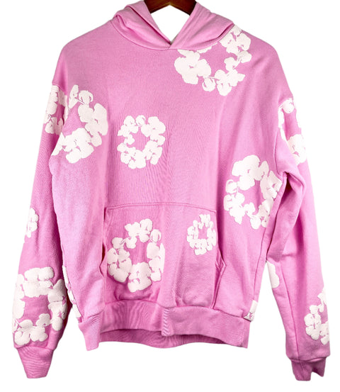 Denim Tears Hoodie 'The Cotton Wreath Powder Pink' | US M Medium