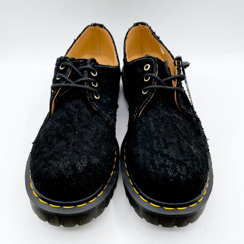 Dr Martins 1461 Bex 'Black Hairy Suede' | US M 12