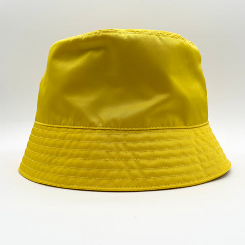 Prada Nylon Bucket Hat 'Yellow' | US M Small