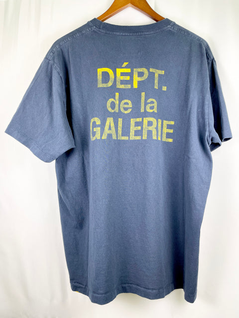 Gallery Dept Tees 'de la Galerie Navy' | US M Small
