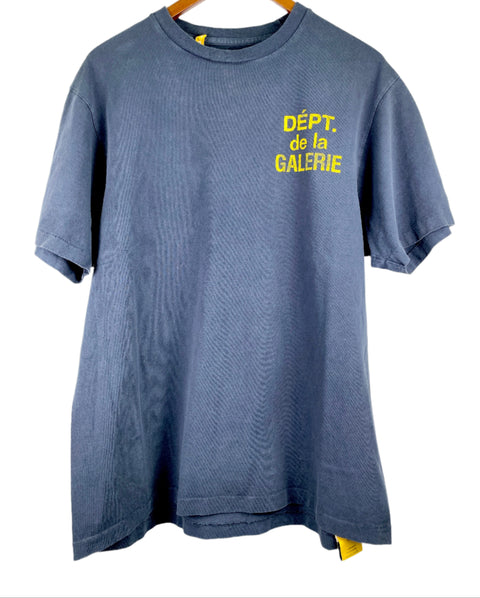 Gallery Dept Tees 'de la Galerie Navy' | US M Small