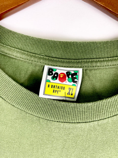 Bape Big Ape Head Tee 'Green' | US M X-Large
