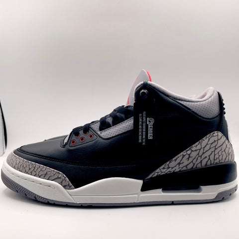 Air Jordan 3 Retro 'Black Cement (2024)' | US M 10.5