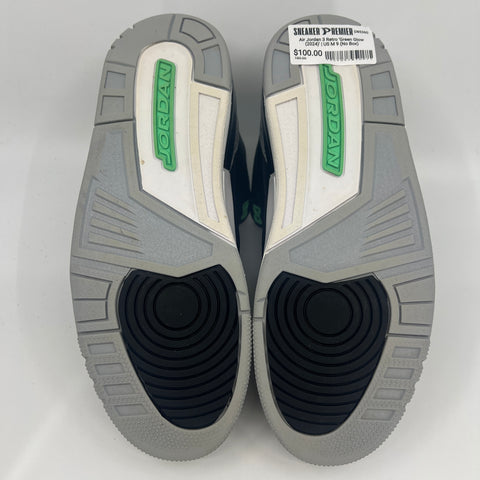 Air Jordan 3 Retro 'Green Glow (2024)' | US M 9 (No Box)