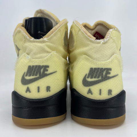 Air Jordan 5 Retro 'Off-White Sail (2020)' | US M 9.5