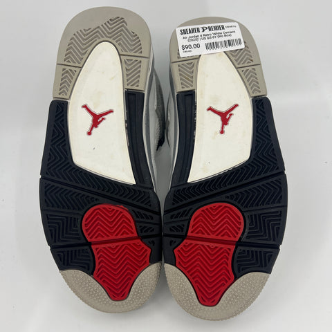 Air Jordan 4 Retro 'White Cement (2025)' | US GS 6Y (No Box)
