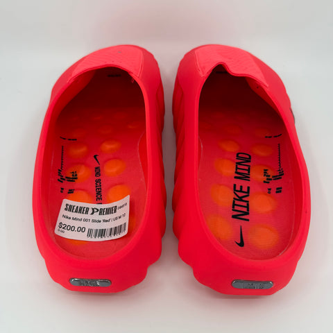 Nike Mind 001 Slide 'Solar Red' | US M 10