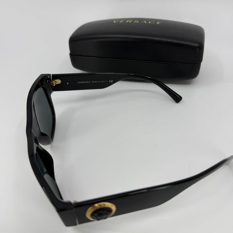Versace Black Trim Sunglasses