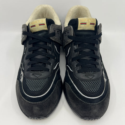 Gucci Ultrapace Low 'Black Grey Orange' | US M 9
