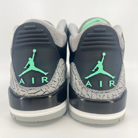 Air Jordan 3 Retro 'Green Glow (2024)' | US M 9 (No Box)