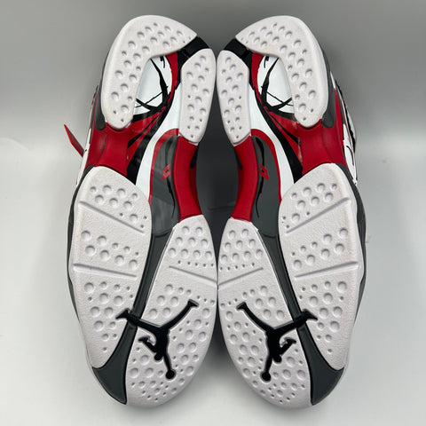 Air Jordan 8 Retro 'White True Red (2025)' | US M 11