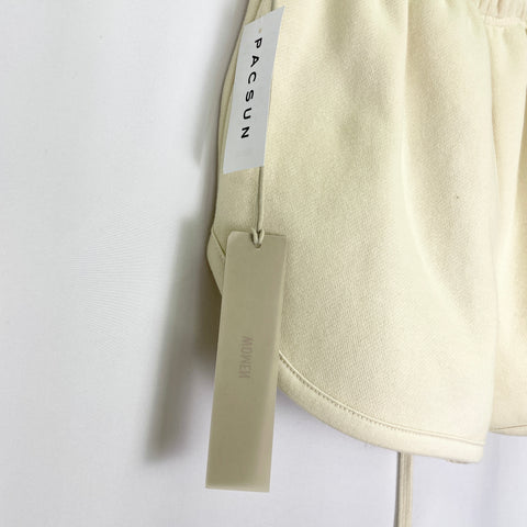 Fear of God Essentials Running Shorts 'Egg Shell' | XS