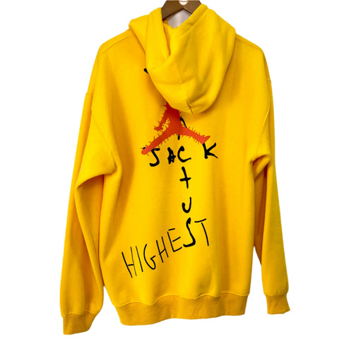 Cactus Jack by Travis Scott x Air Jordan Highest Hoodie 'Gold' | XL