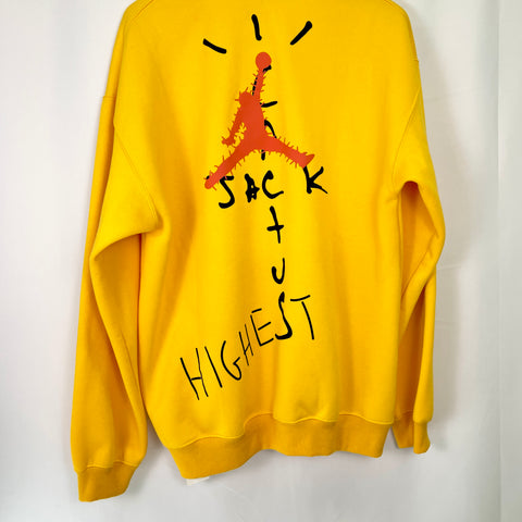 Cactus Jack by Travis Scott x Air Jordan Highest Hoodie 'Gold' | XL
