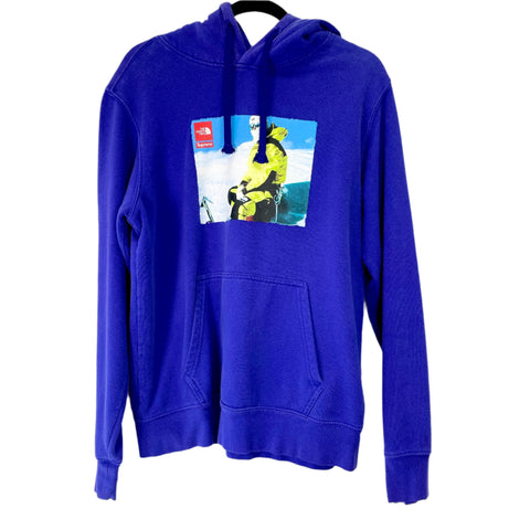 Supreme x The North Face Photo Hooded Sweatshirt 'Blue' | MED