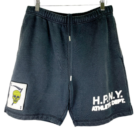 Heron Preston Sweat Short Black Patch 'HPNY Athletic Dept.'