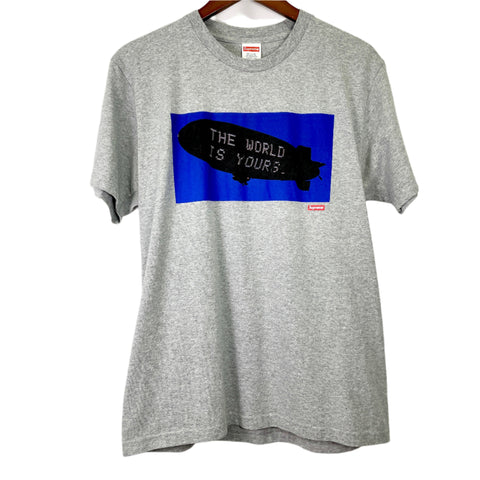 Supreme Scarface Blimp T-Shirt 'Grey' | MED