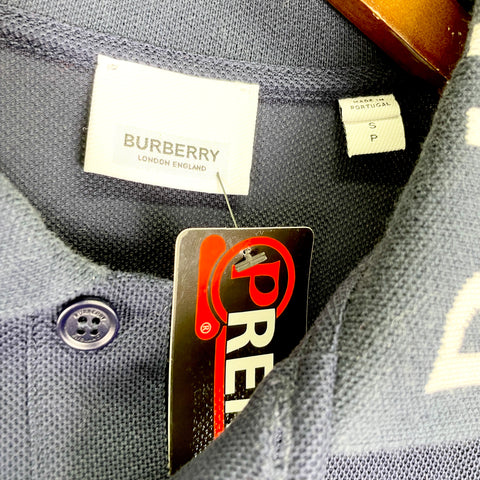 Burberry Polo Tee 'Navy' | S