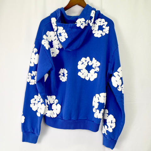 Denim Tears The Cotton Wreath Sweatshirt Big Kids 'Royal Blue' | XL