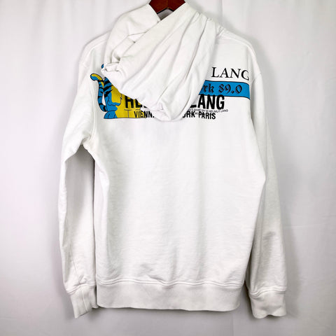 Helmut Lang Logo Print Hoodie | L