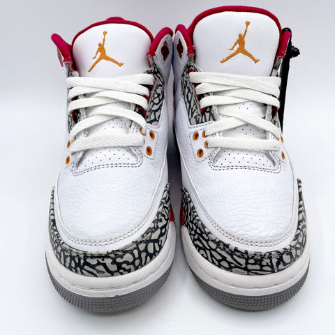 Air Jordan 3 Retro 'Cardinal (2022)' | US GS 7Y