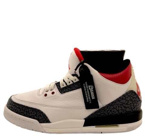 Air Jordan 3 Retro 'SE Fire Red Denim (2020)' | US GS 7Y