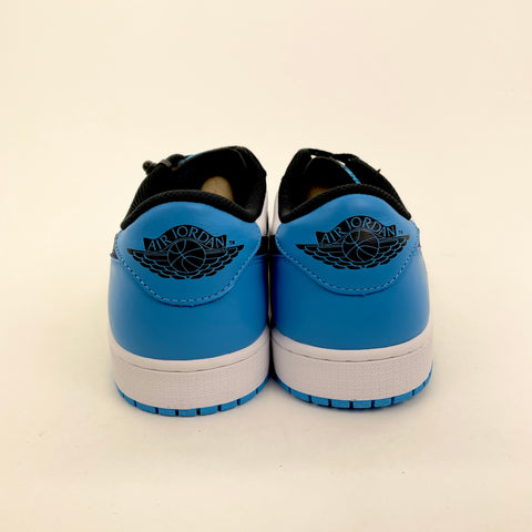Air Jordan 1 Retro Low OG 'Black Dark Powder Blue (2022)' | US M 14