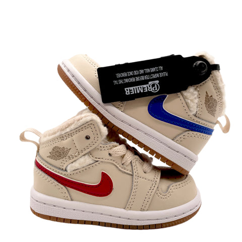Air Jordan 1 Mid Utility 'Fleece Pearl White (2021)' | US TD 4C