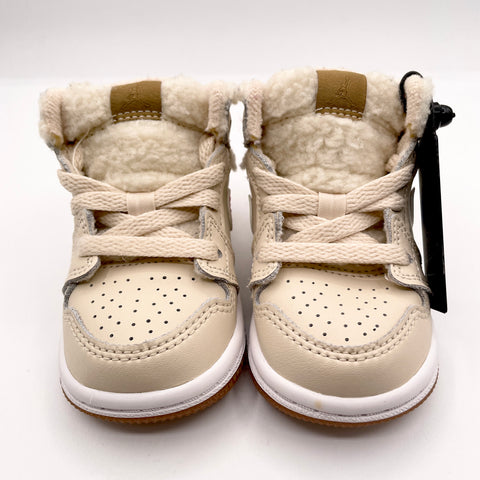 Air Jordan 1 Mid Utility 'Fleece Pearl White (2021)' | US TD 4C
