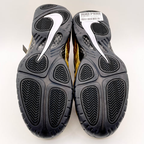 Nike Air Foramposite Pro 'Metallic Gold (2017)' | US M 11 (No Box)