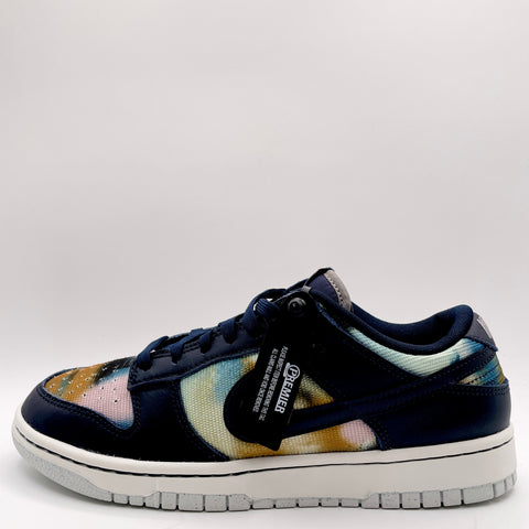 Nike Dunk Low 'Graffiti Navy (2022)' | US M 9