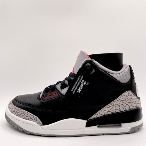 Air Jordan 3 Retro 'Black Cement (2024)' | US M 9