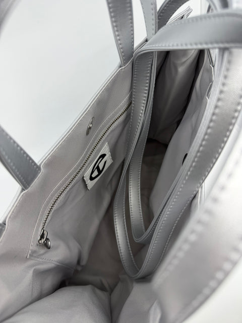Telfar Shopping Bag 'Medium Silver' | US W Medium