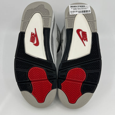 Air Jordan 4 Retro 'White Cement (2025)' | US M 8 (No Box)