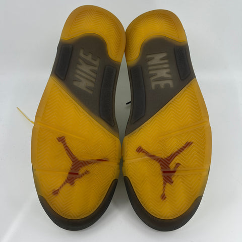 Air Jordan 5 Retro 'Off-White Sail (2020)' | US M 9.5