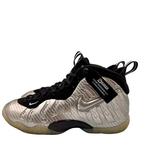 Nike Aire Foamposite Pro GS 'Silver Surf (2017)' | US GS 7Y (No Box)